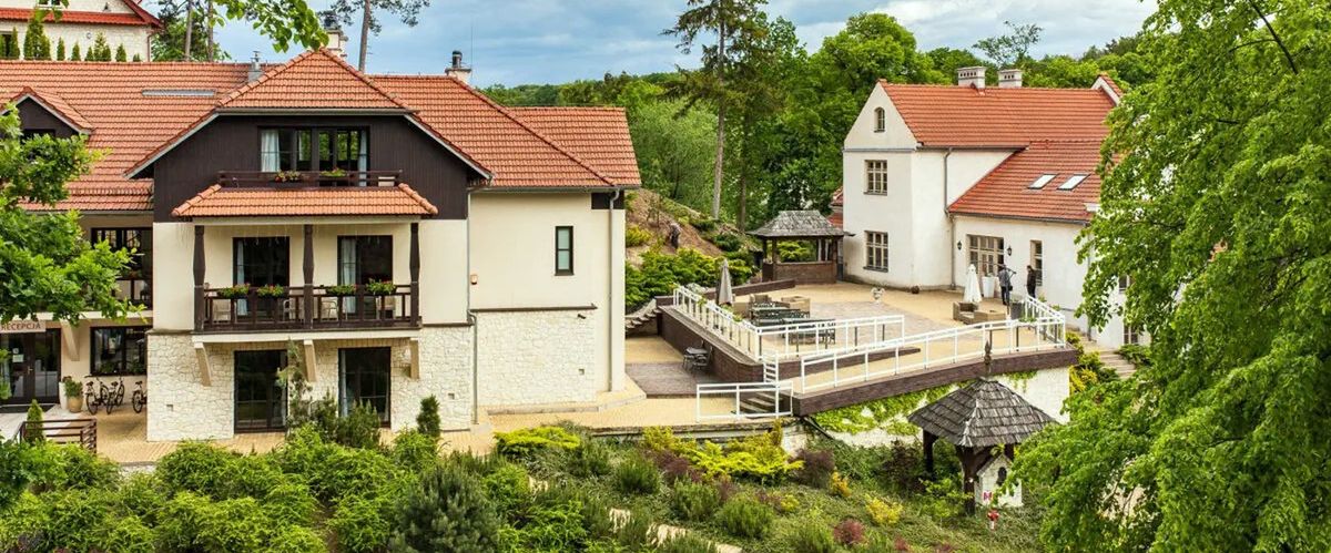 teren hotelu, obiekt