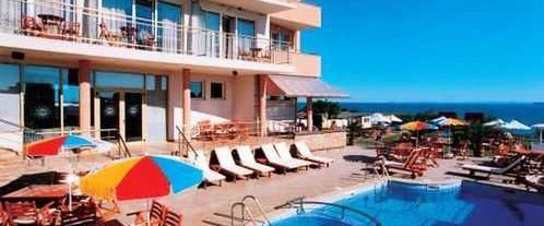 obiekt, teren hotelu, basen