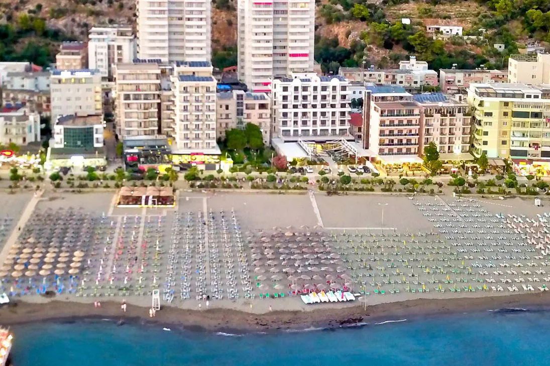 plaża, teren hotelu