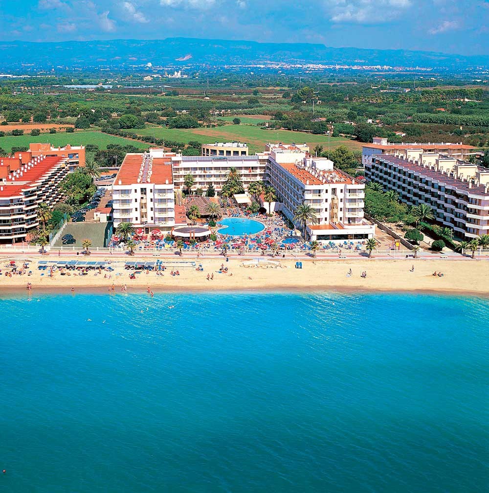 teren hotelu, plaża