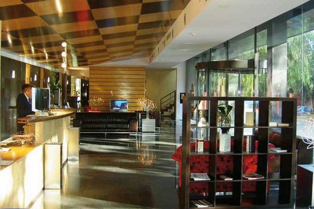 teren hotelu, recepcja / lobby