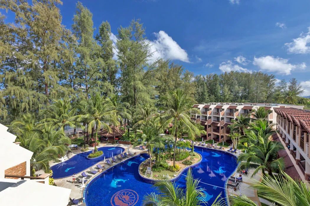 teren hotelu, basen