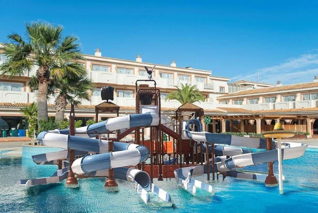 basen, zjeżdżalnia, dla dzieci