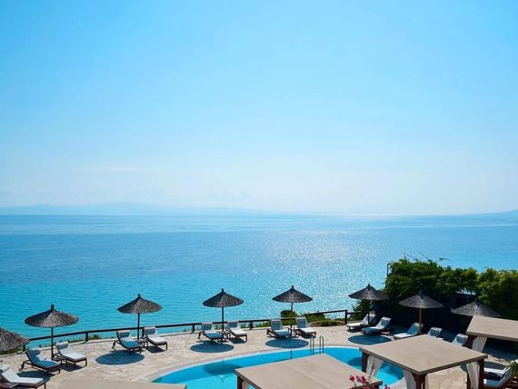teren hotelu, basen