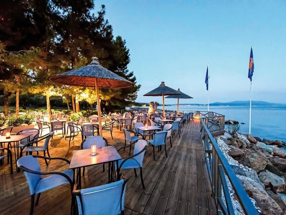 restauracja, plaża