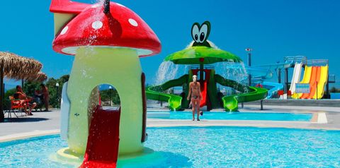 basen, aquapark, zjeżdżalnia, dla dzieci