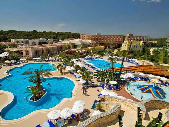 teren hotelu, basen