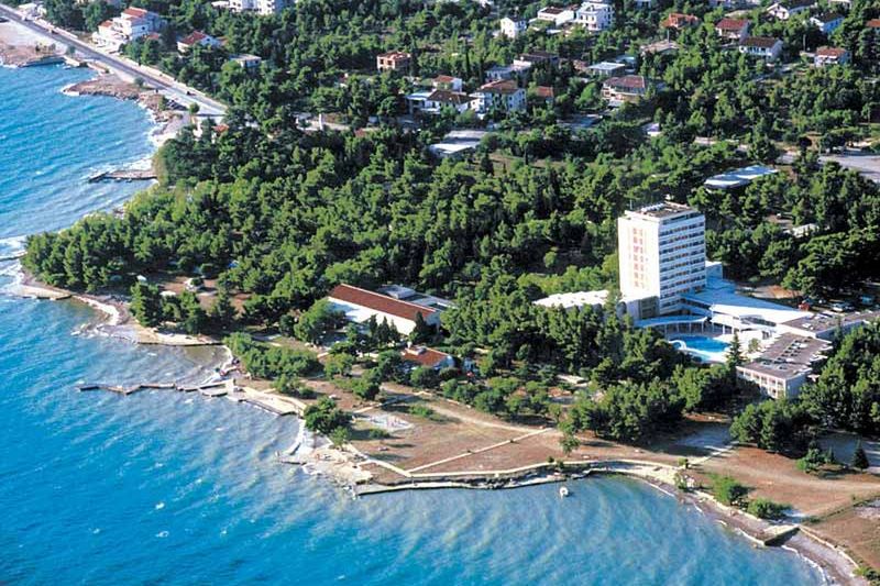 obiekt, teren hotelu