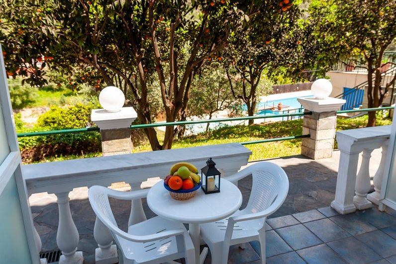 basen, balkon / taras