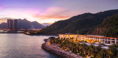 obiekt, teren hotelu, góry