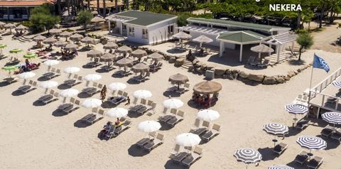 teren hotelu, plaża