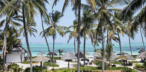 teren hotelu, plaża