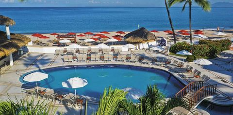 teren hotelu, plaża, basen