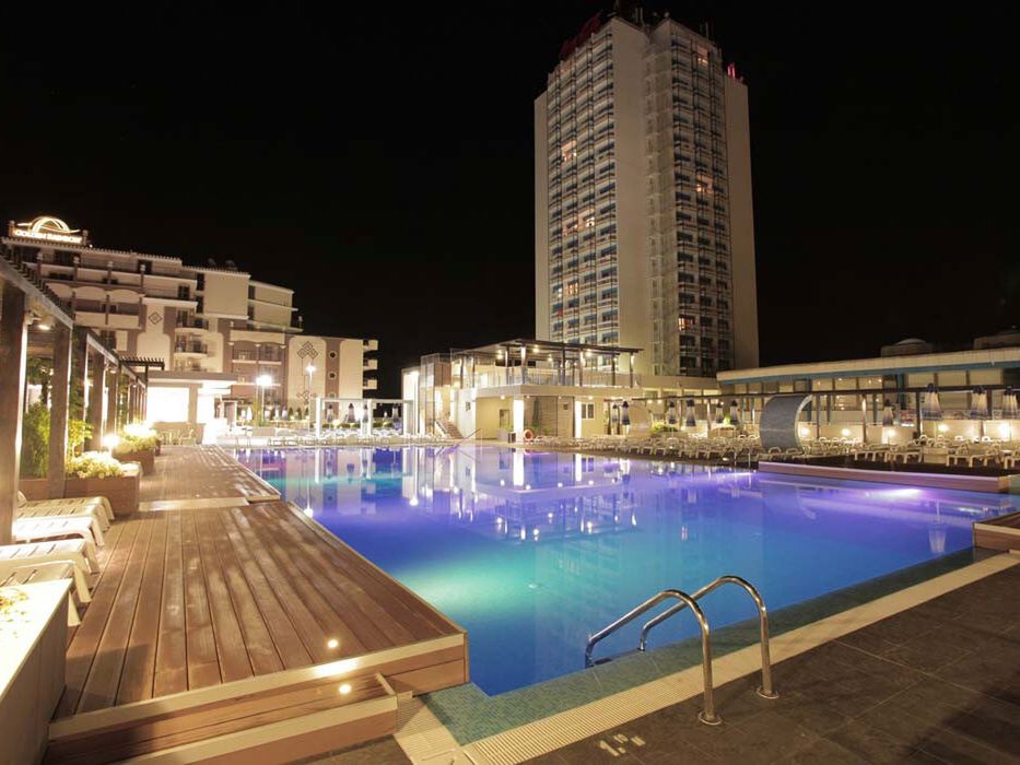 teren hotelu, basen
