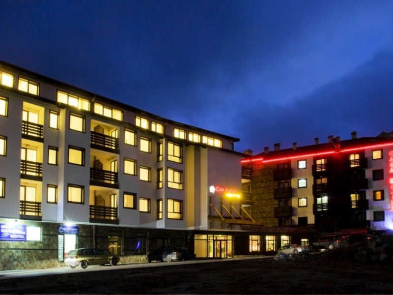obiekt, teren hotelu