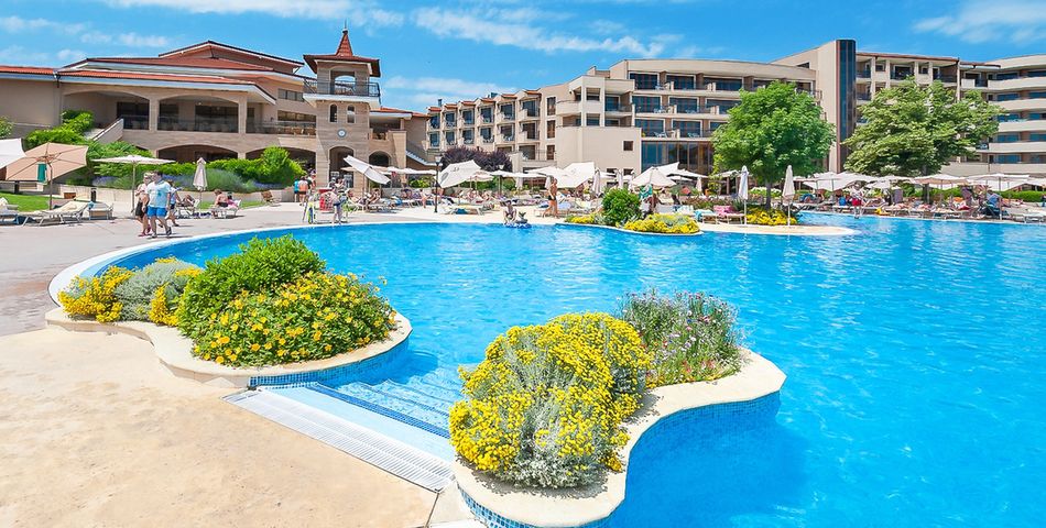 obiekt, teren hotelu