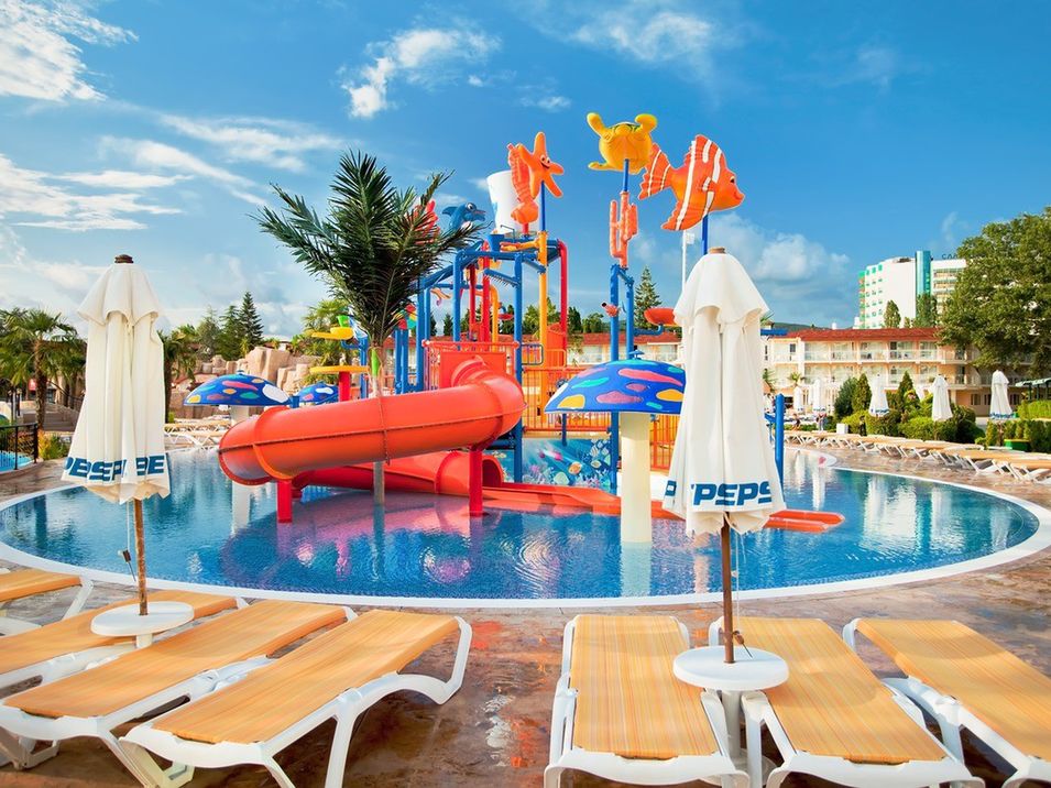 basen, aquapark, zjeżdżalnia, dla dzieci