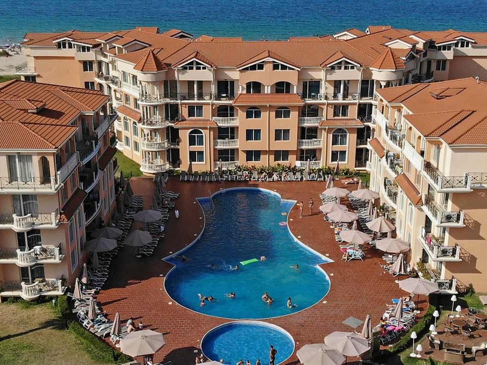 teren hotelu, basen
