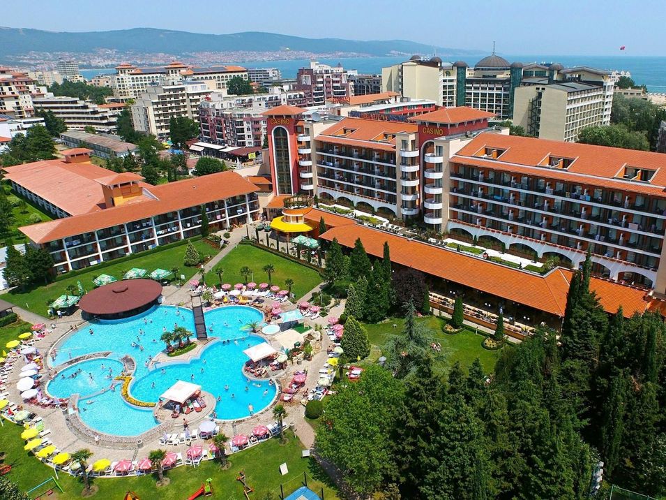 teren hotelu, basen