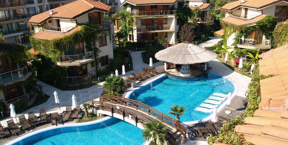 teren hotelu, basen