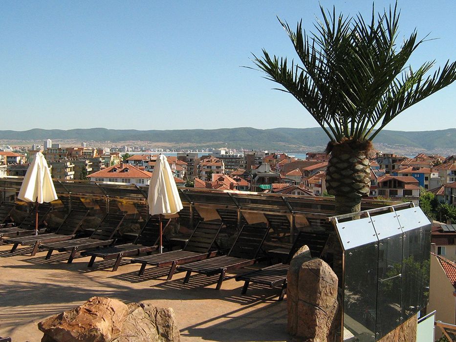 teren hotelu, balkon / taras