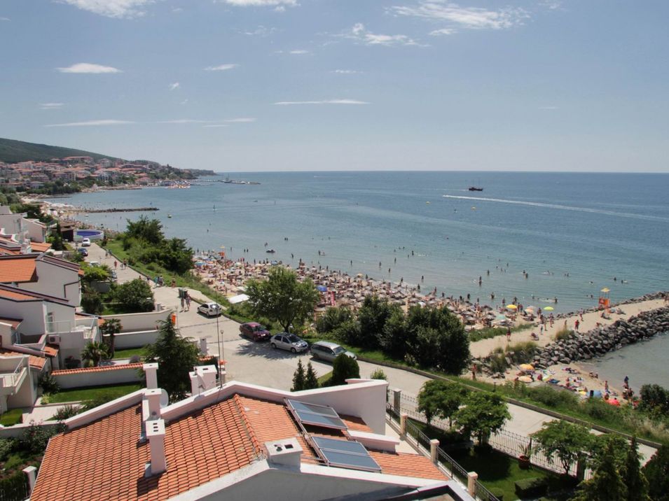teren hotelu, plaża