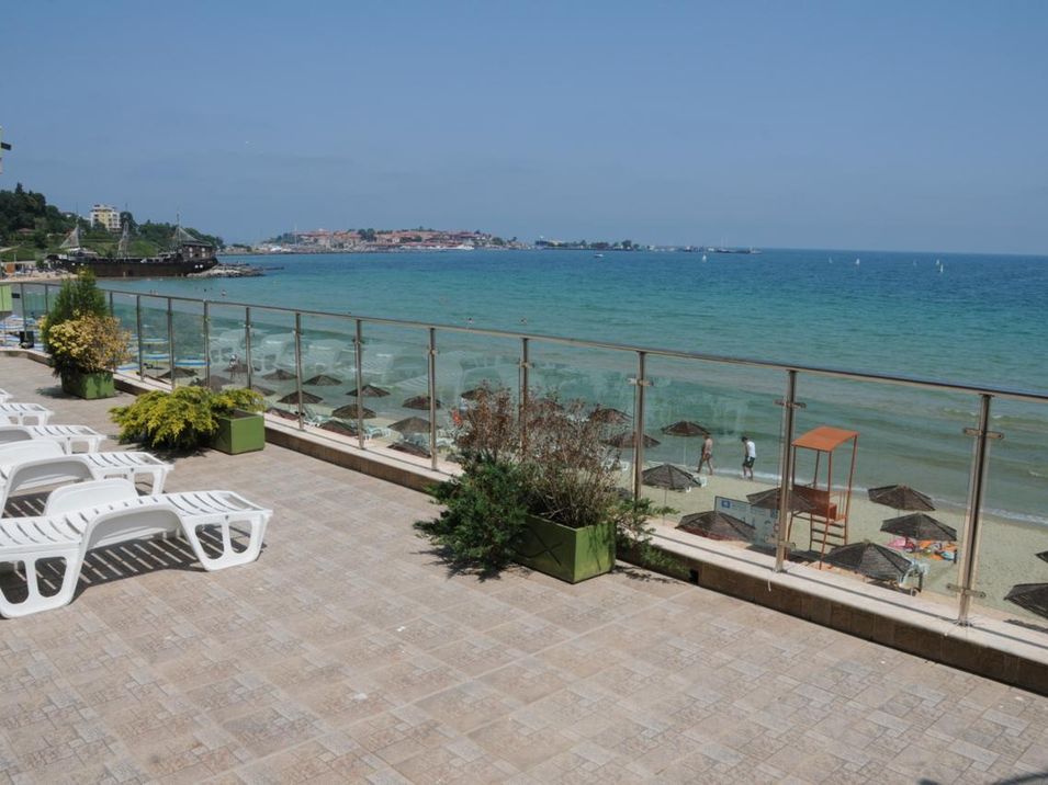 teren hotelu, balkon / taras, plaża