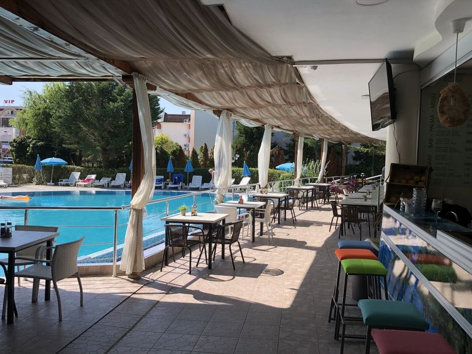teren hotelu, basen