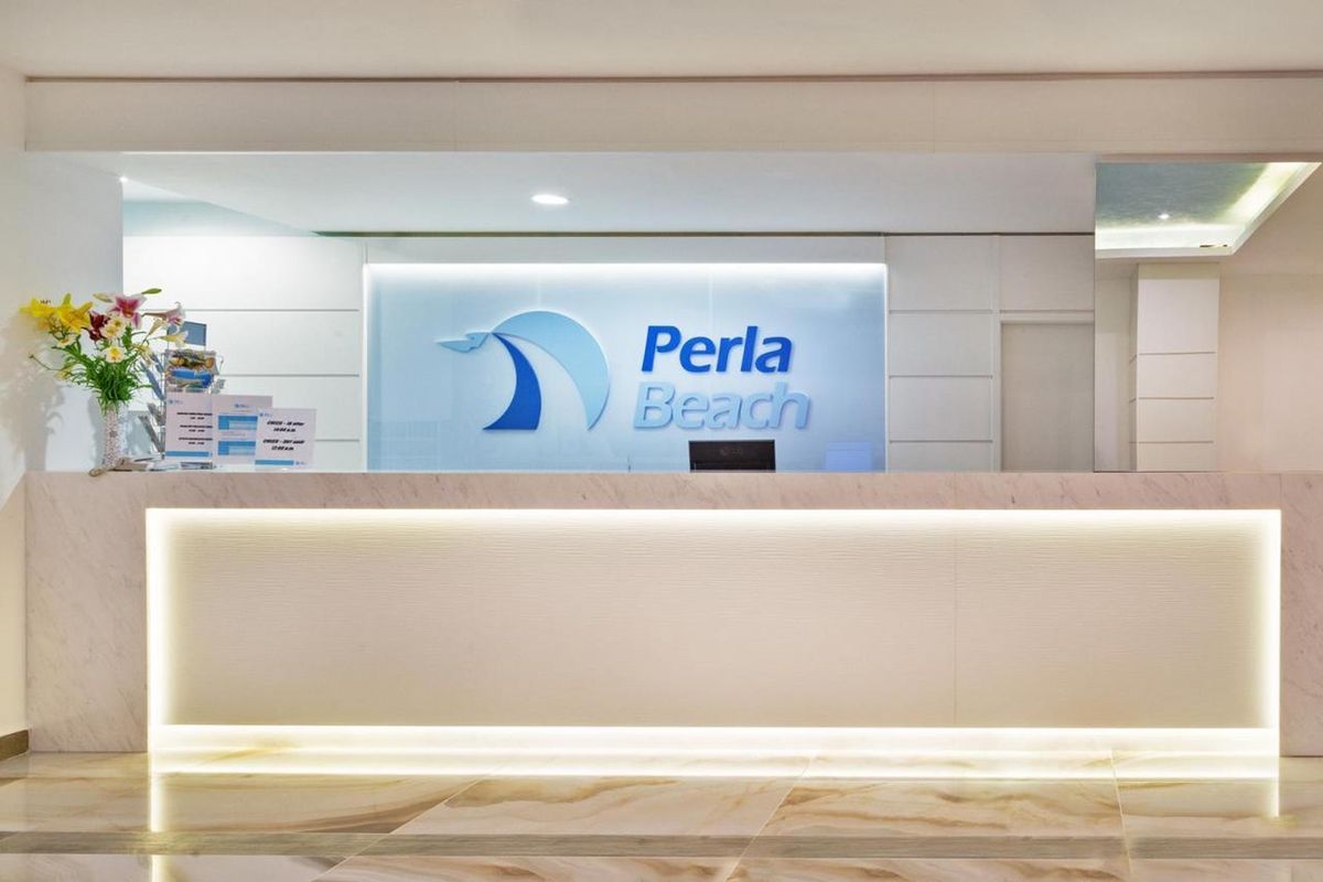 Perla Beach (ex. Perla Club) - recepcja / lobby