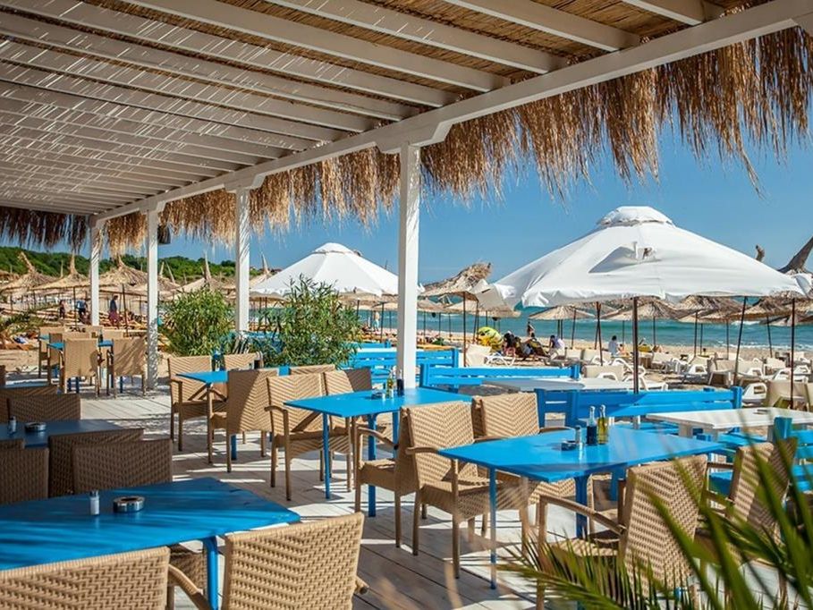 restauracja, plaża