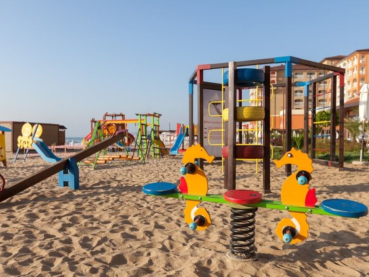 plac zabaw, plaża