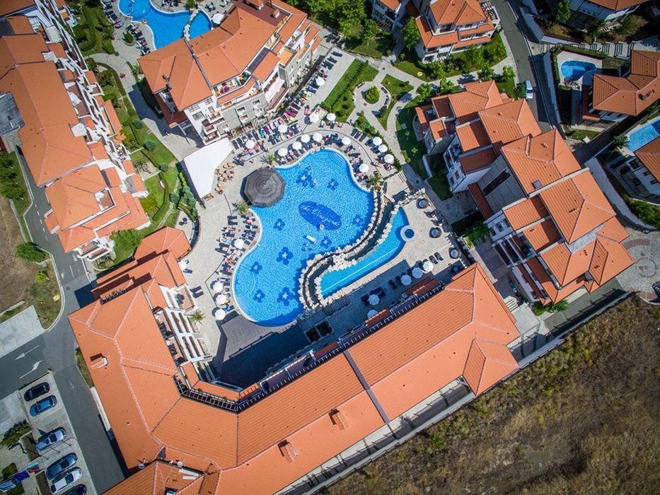 teren hotelu, basen