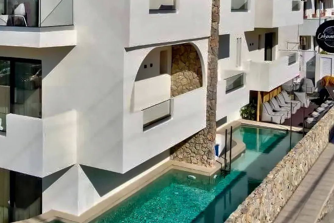 obiekt, balkon / taras, basen