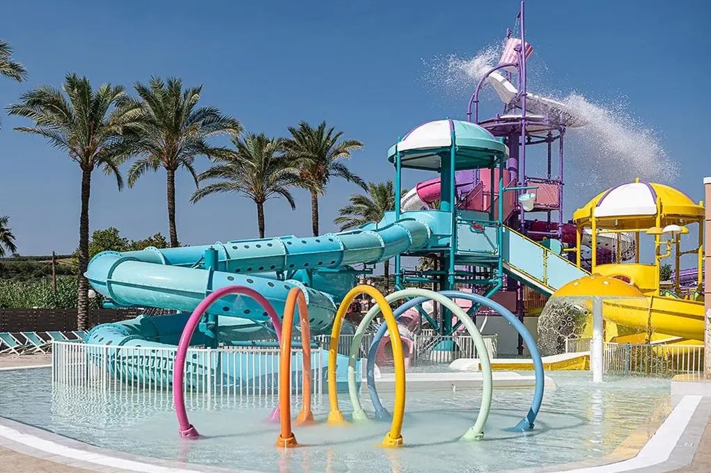 basen, zjeżdżalnia, dla dzieci