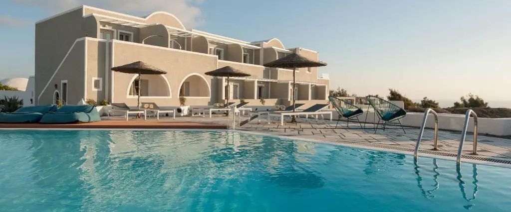 teren hotelu, basen, obiekt