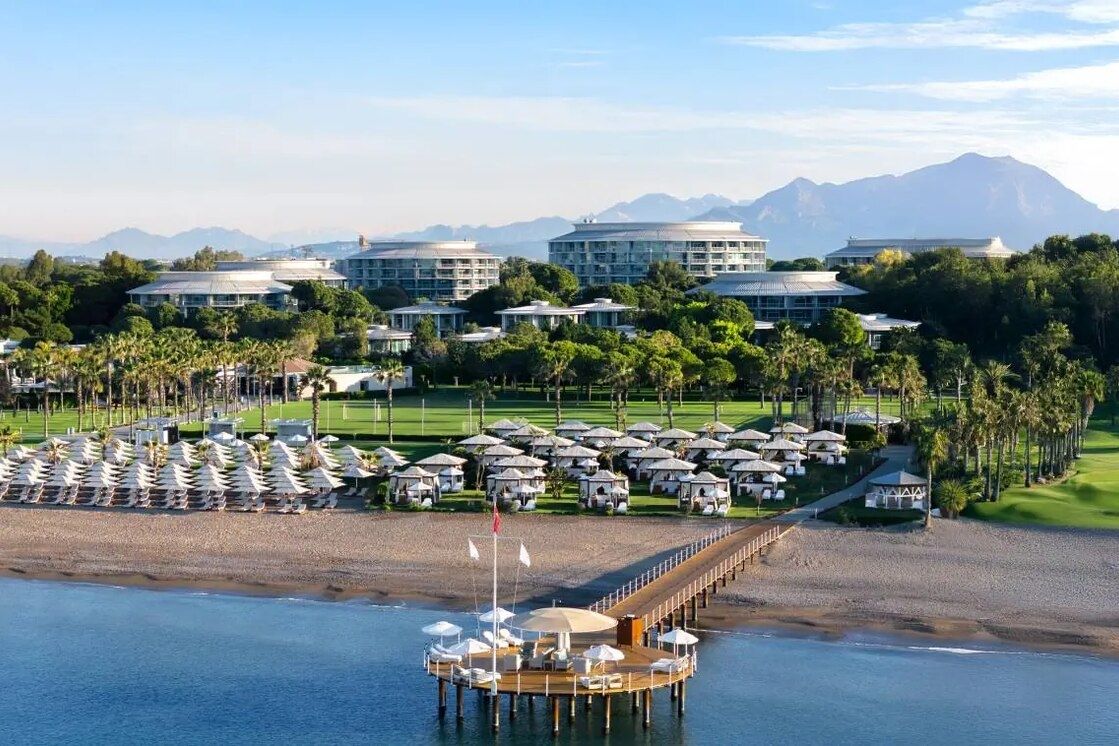 teren hotelu, plaża