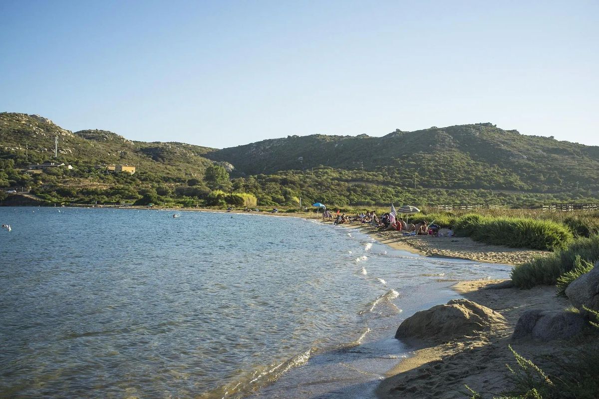 teren hotelu, plaża