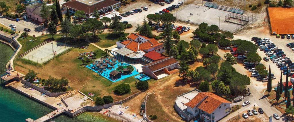 teren hotelu, plaża