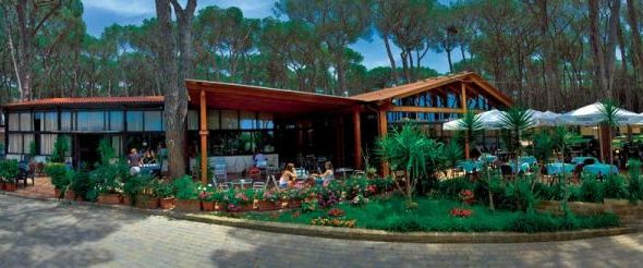 teren hotelu, restauracja