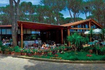 teren hotelu, restauracja