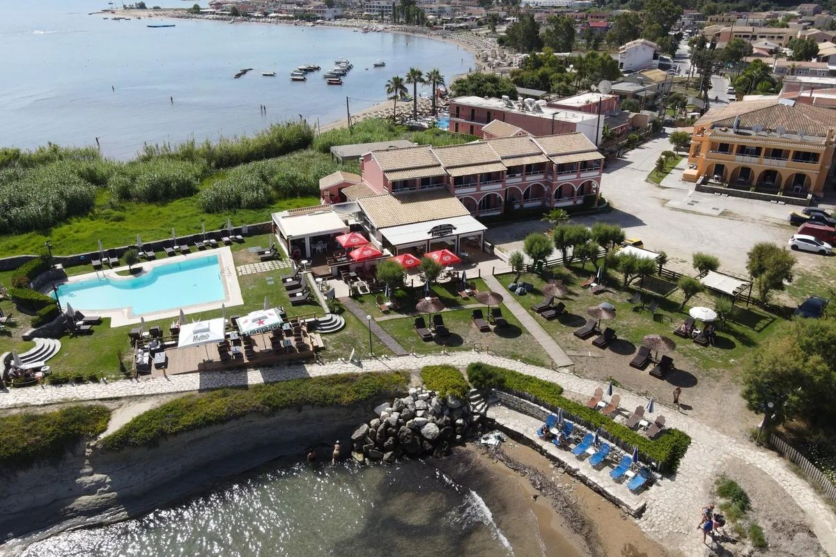 plaża, teren hotelu, basen