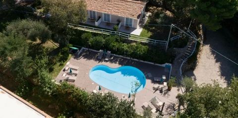 obiekt, teren hotelu, basen