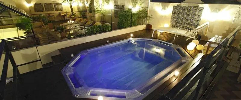 balkon / taras, jacuzzi