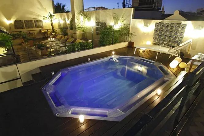 balkon / taras, jacuzzi