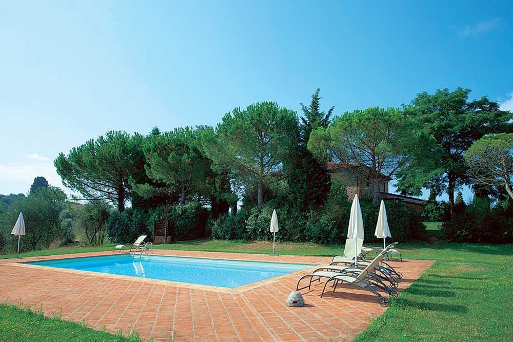 obiekt, teren hotelu, basen