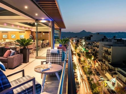 obiekt, balkon / taras, restauracja