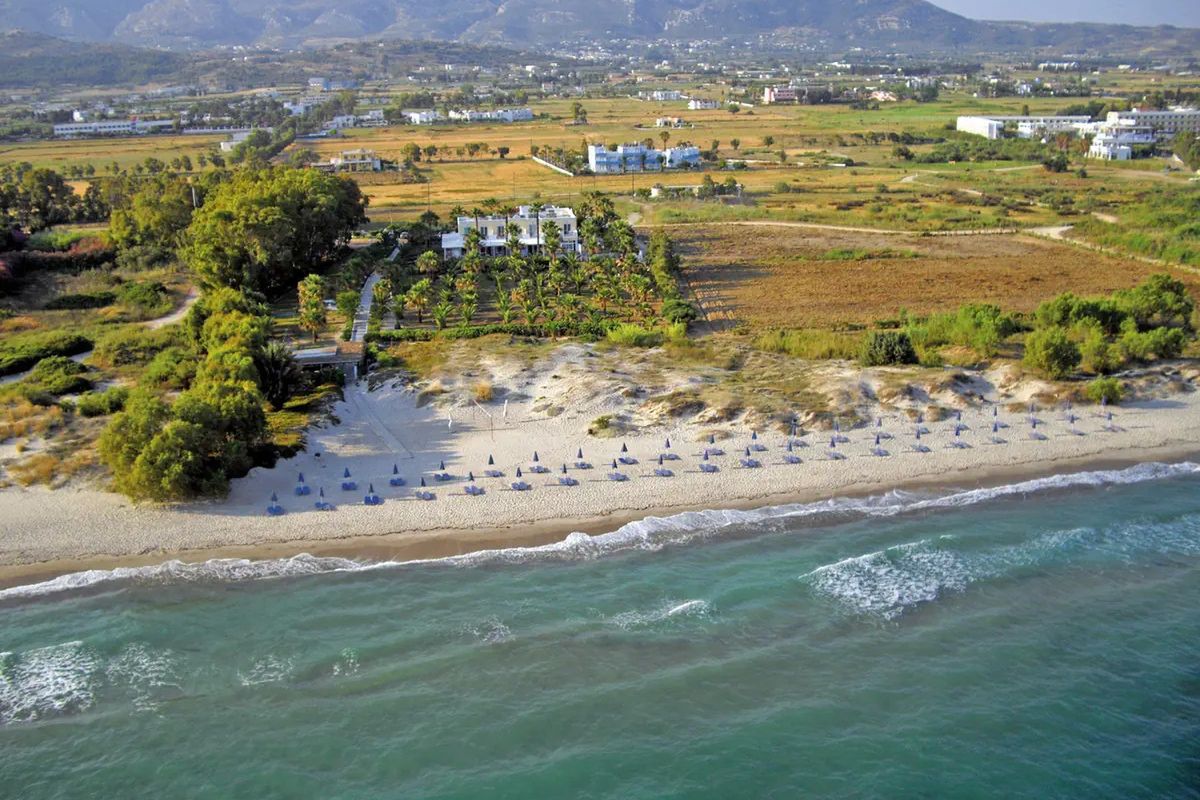 teren hotelu, plaża