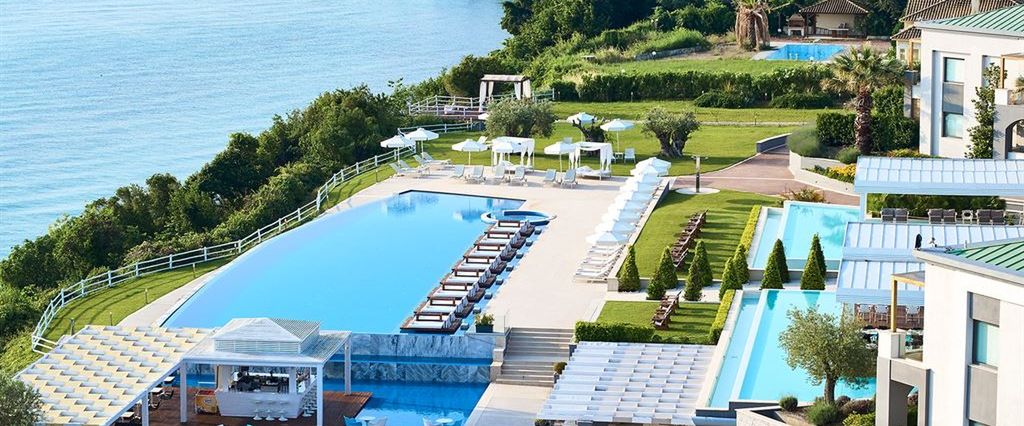 teren hotelu, basen