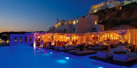 obiekt, basen, restauracja