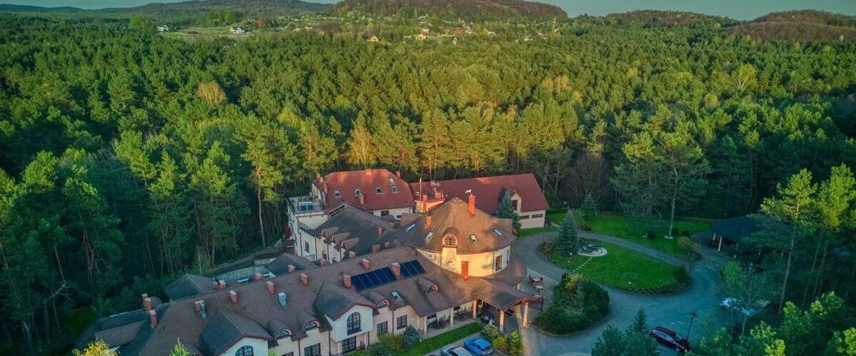 teren hotelu, obiekt